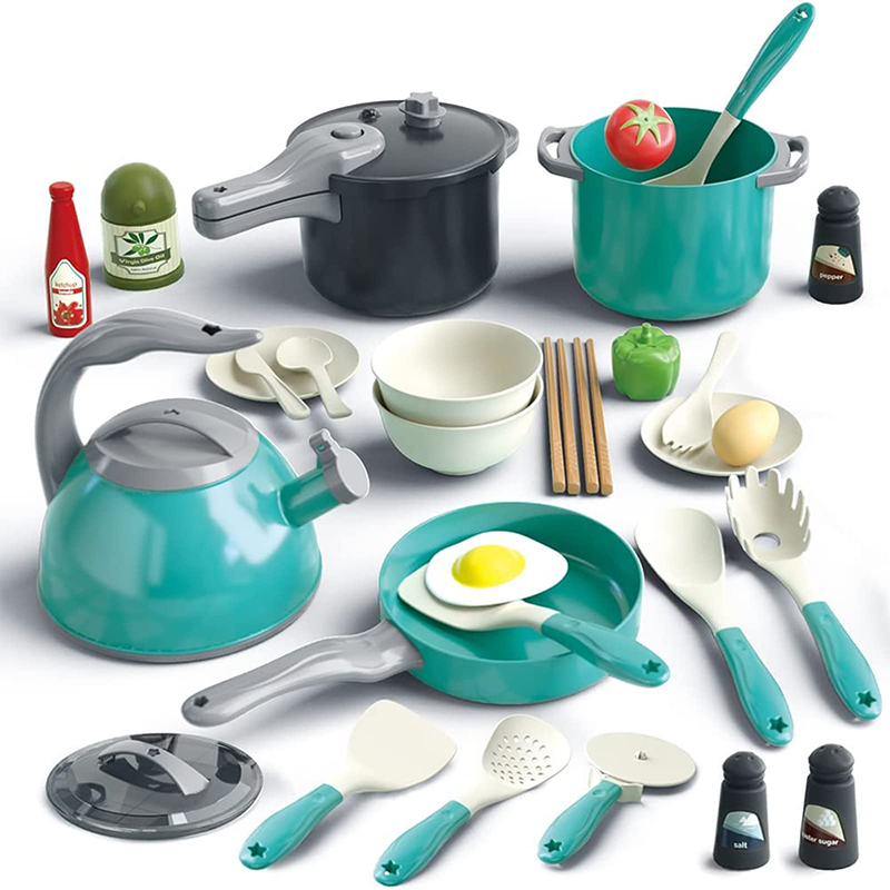 Kids Outdoor Kitchen Set - Kids Keuken Speelgoed Accessoires Peuter Pretend