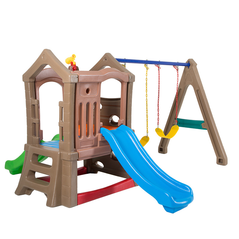 Kids Outdoor Swing Set - Hoge kwaliteit kinderen binnen/buiten plastic dubbele