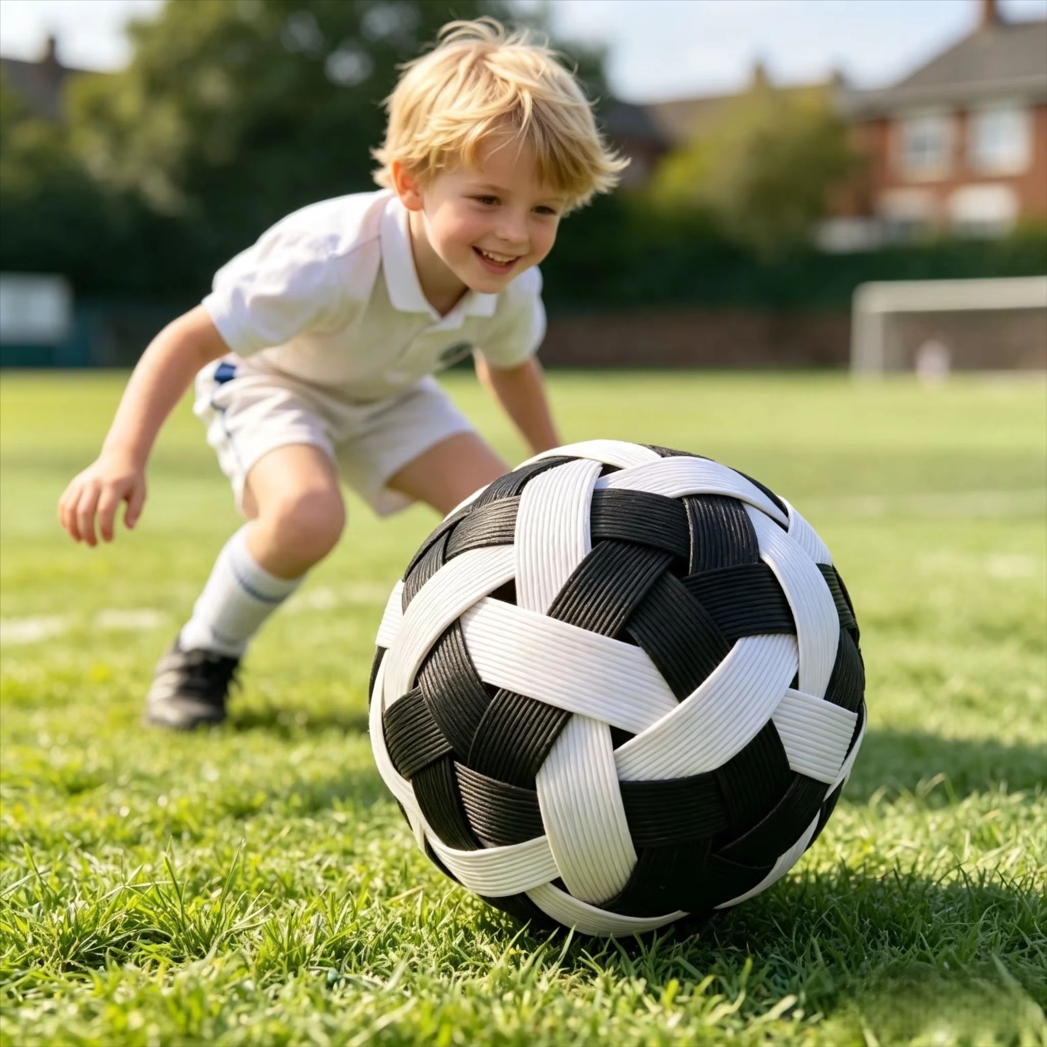 Outdoor Toys For Kids - Kinderen Sepak Takraw Rotan Bal Handgeweven