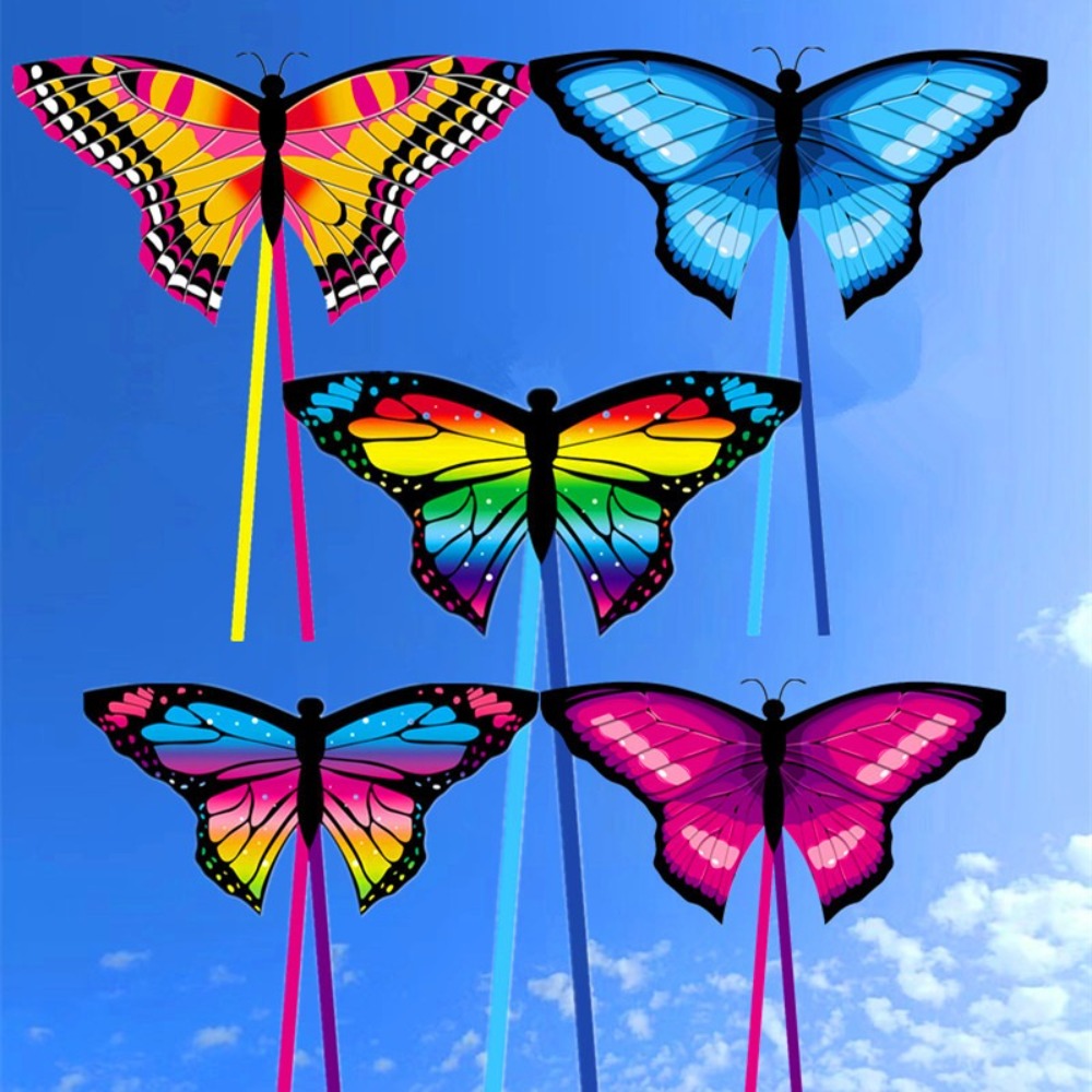 Kite Easy Fly Kids - Gemakkelijk te vliegen Kleurrijke vlindervlieger Besturing