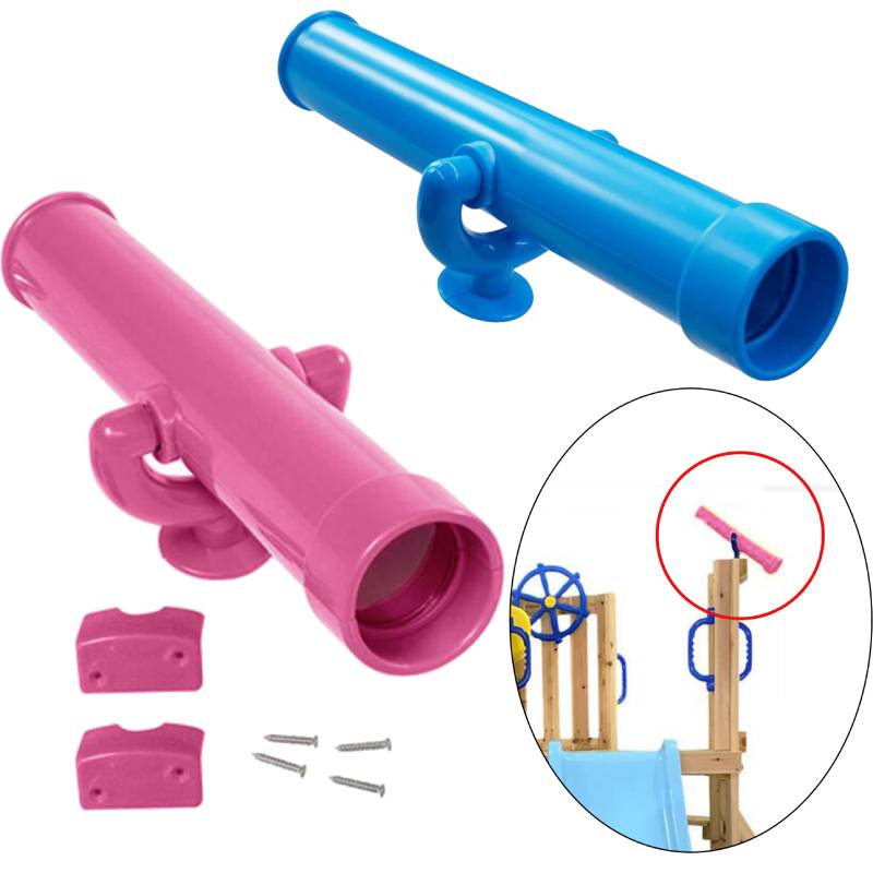 Kids Outdoor Swing Set - Speelgoedtelescoop Voor Kinderen Inclusief Montage Hardware-Accessoires