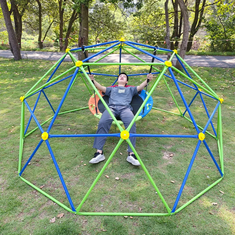 Kids Outdoor Jungle Gym - Buitenspeeltoestel Jungle Gym met schommel en
