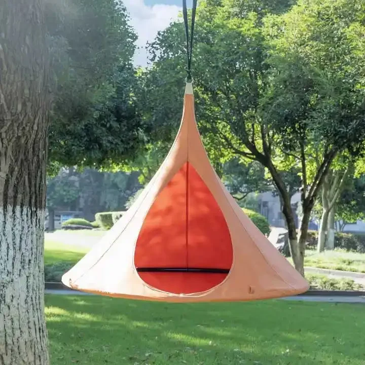 Kids Outdoor Nest Swing - Binnen Buiten Hangstoel Nest Opgeschort Ronde