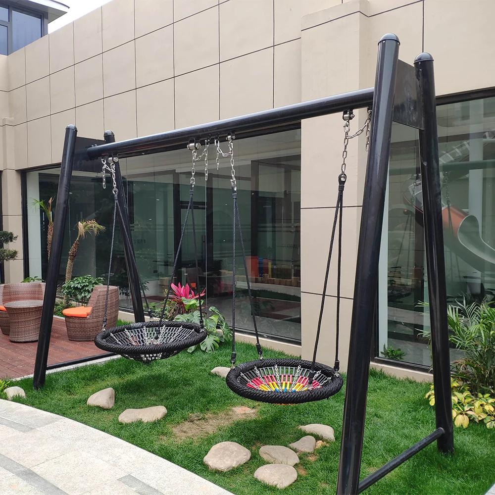 Kids Outdoor Nest Swing - Superieure kwaliteit ronde kinder- en dubbele