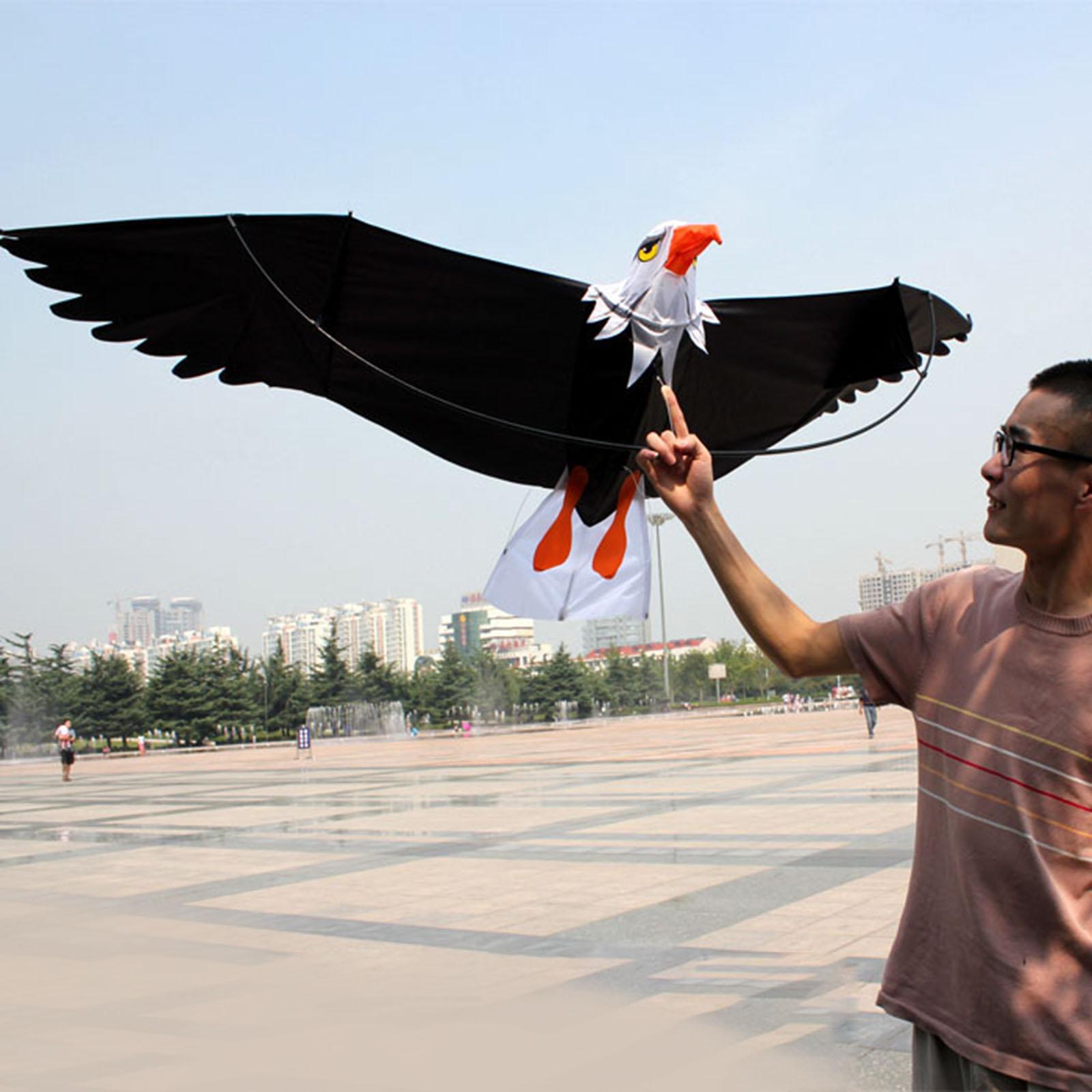 Kite Easy Fly Kids - Eagle Kite Animal voor kinderen, volwassenen,