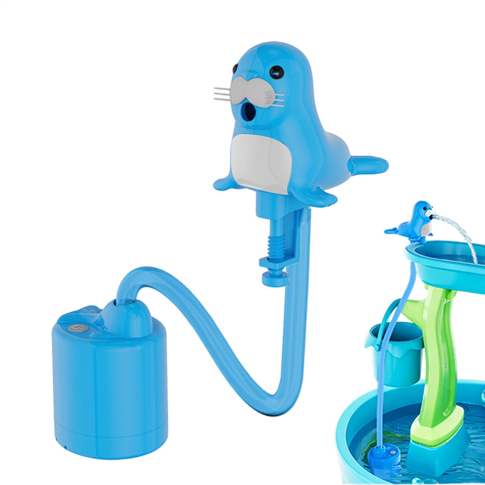 Kids Outdoor Water Play Table - Oplaadbare watertafel-sproeipomp, spatspeelgoedaccessoires, buitenspeelgoed voor kinderen,