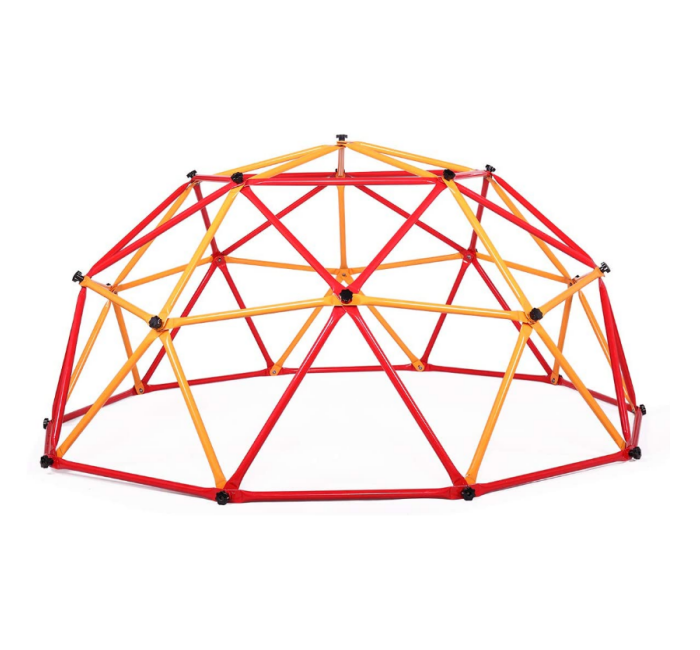 Kids Outdoor Jungle Gym - Geometrische Koepelklimmer Buitenspeeltoestel Jungle Gym voor