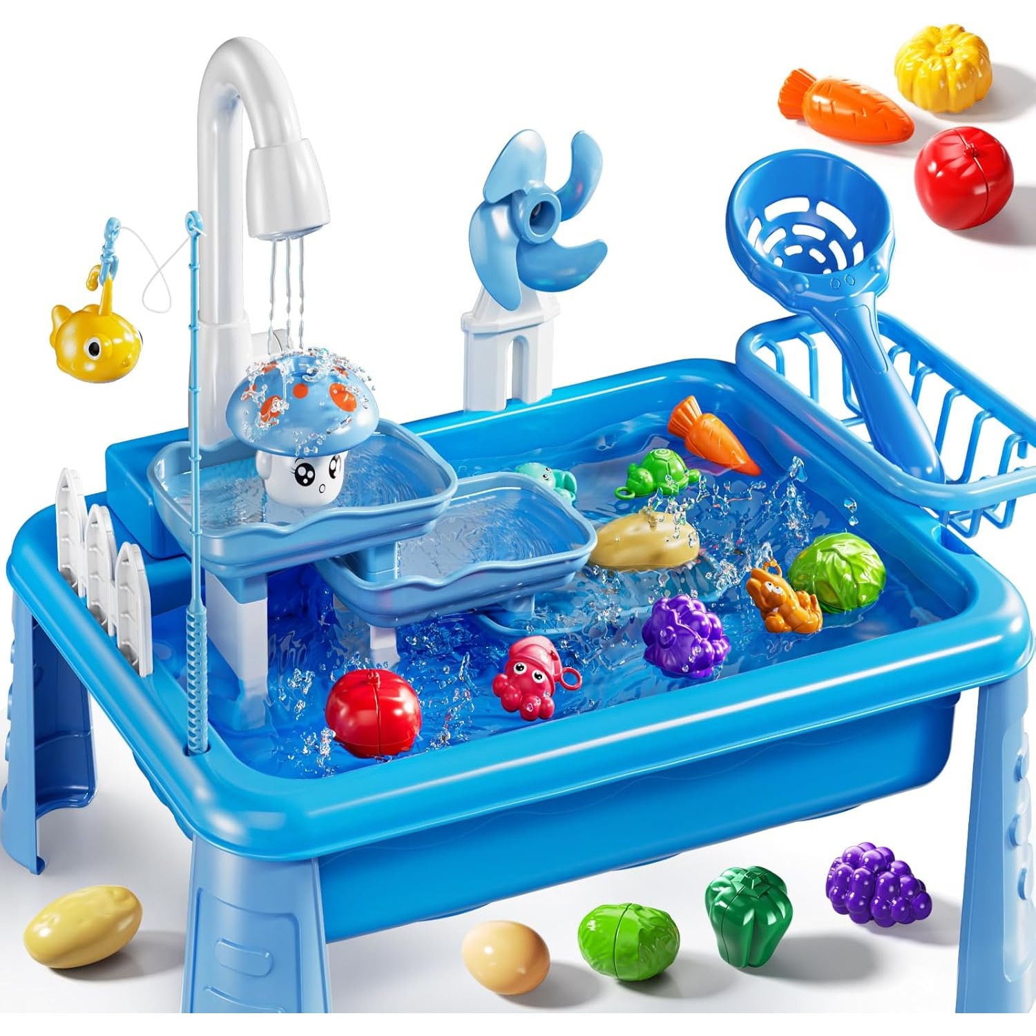 Kids Outdoor Water Play Table - Watertafel speelgoed gootsteen voor kinderen buitenkeuken