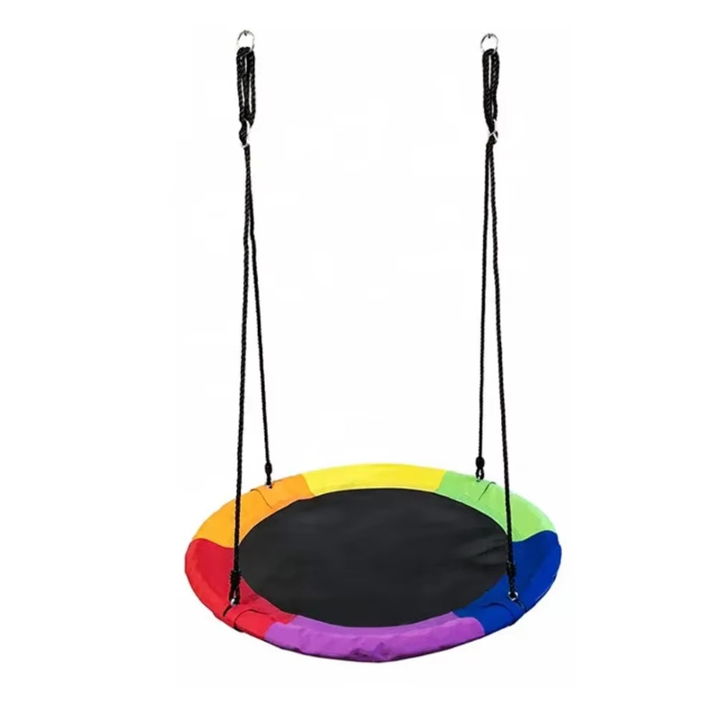Kids Outdoor Hammock Swing - Buitenswing voor kinderen, kleurrijk nest hangmat