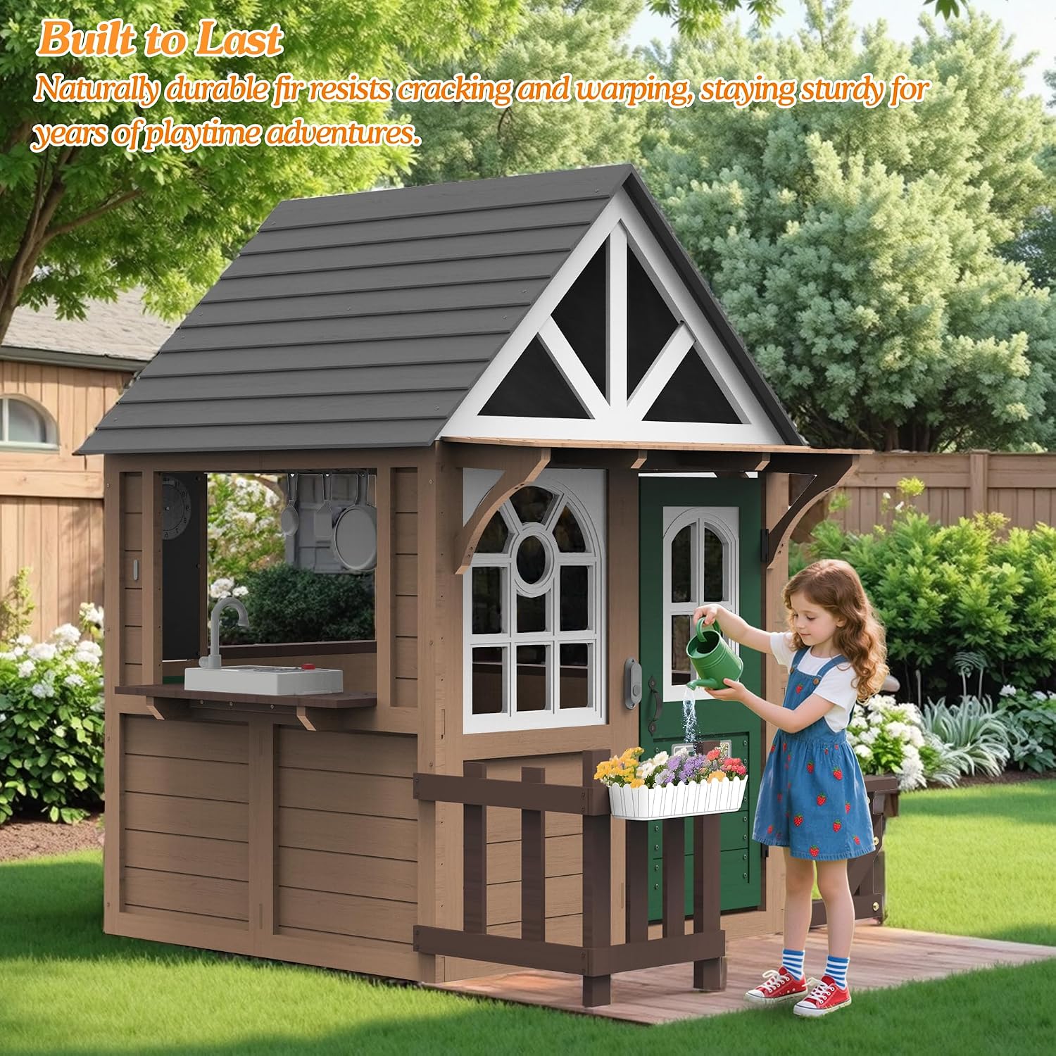 Seizeen Buitenspeelhuis voor K - Kids Outdoor Playhouse recensie en prijs