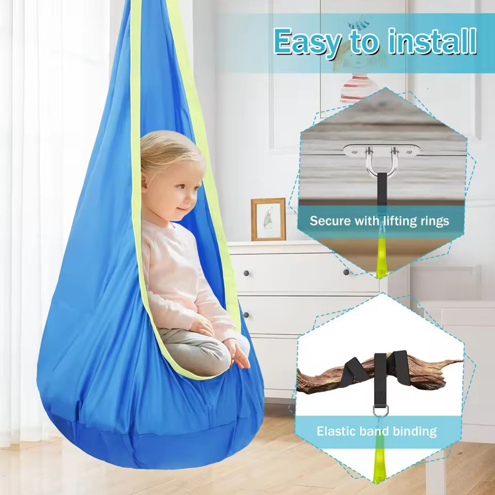 Kinderpod-schommelstoel Nylon  - Kids Outdoor Swing Set recensie en prijs