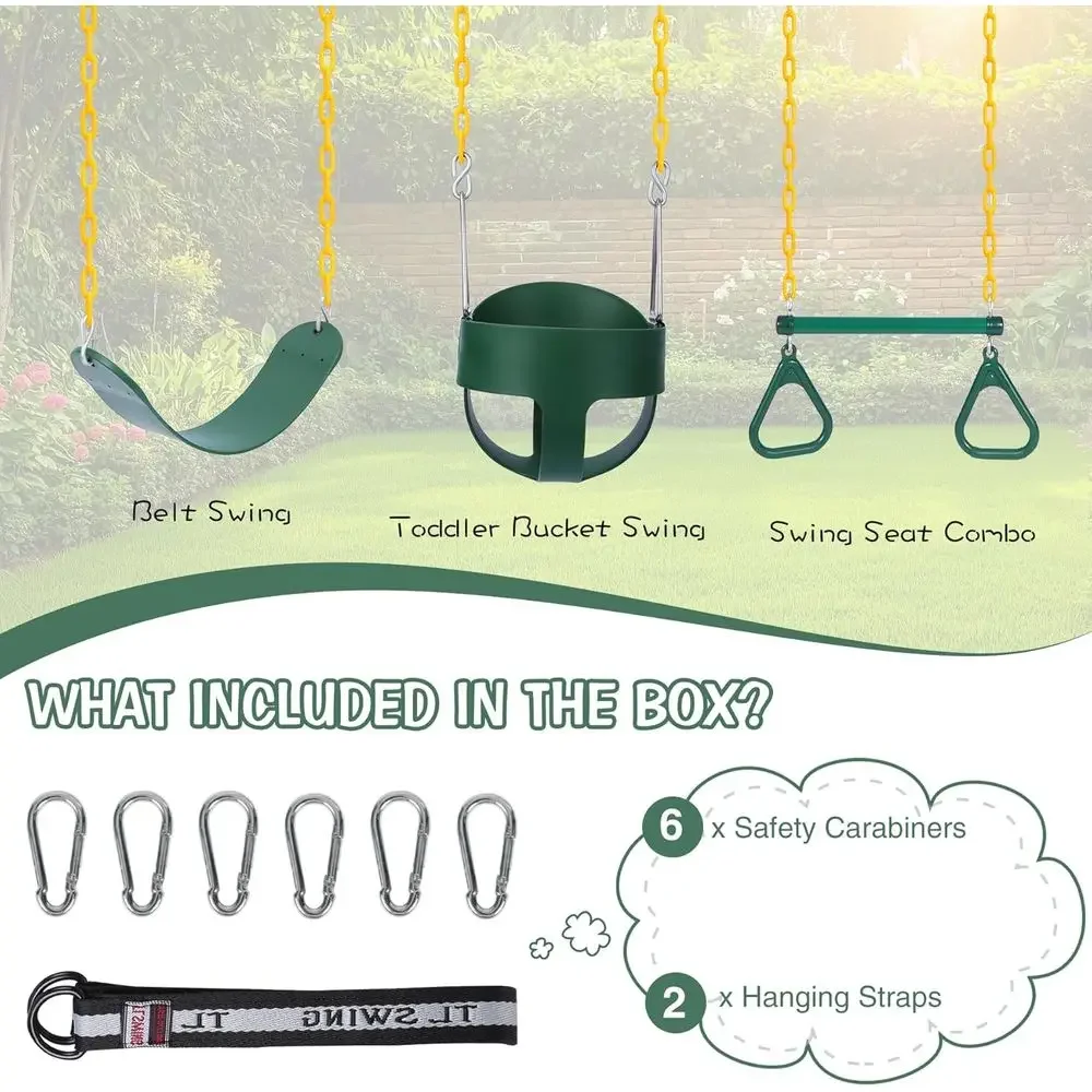 Buitenspeelcombinatie met ring - Kids Outdoor Swing Set recensie en prijs