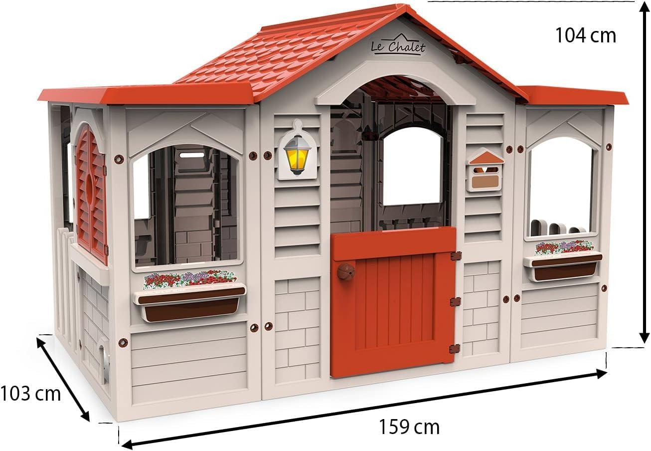 Le Chalet Grand Cottage Speelh - Kids Outdoor Playhouse recensie en prijs