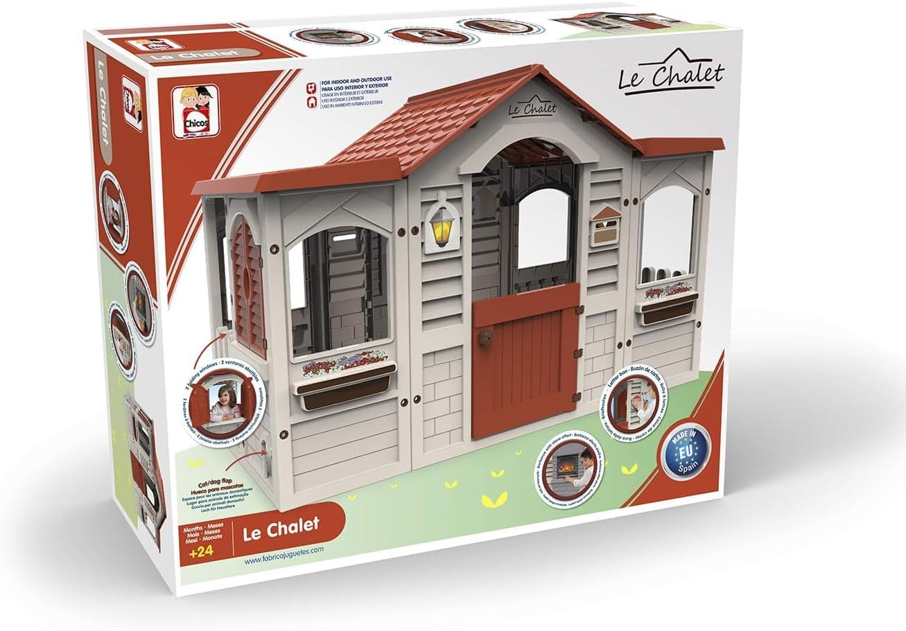 Le Chalet Grand Cottage Speelh - Kids Outdoor Playhouse recensie en prijs