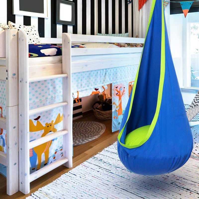 Kinderhangstoel met opblaasbaa - Kids Outdoor Hammock Swing recensie en prijs
