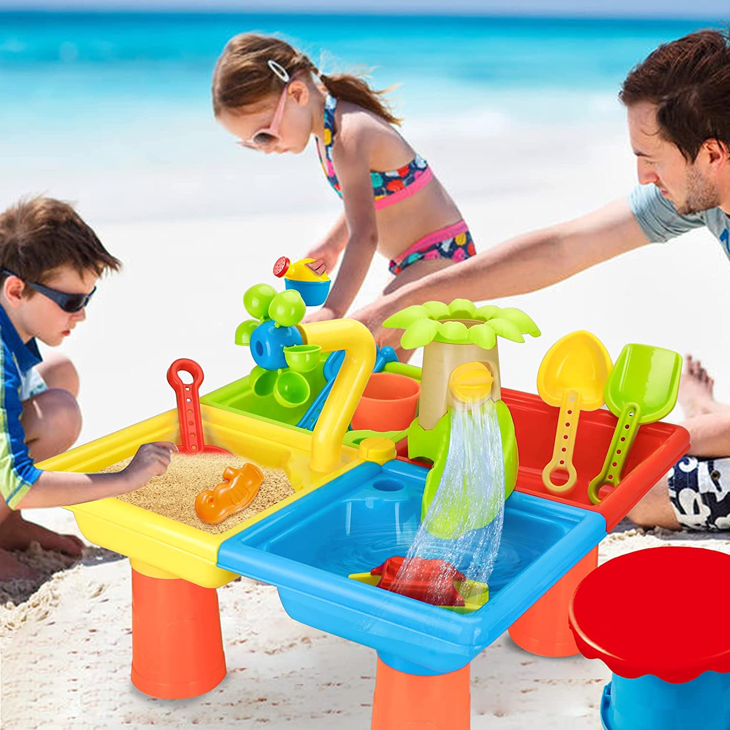 Strandtafel Zand Spelen Speelg - Kids Outdoor Water Play Table recensie en prijs
