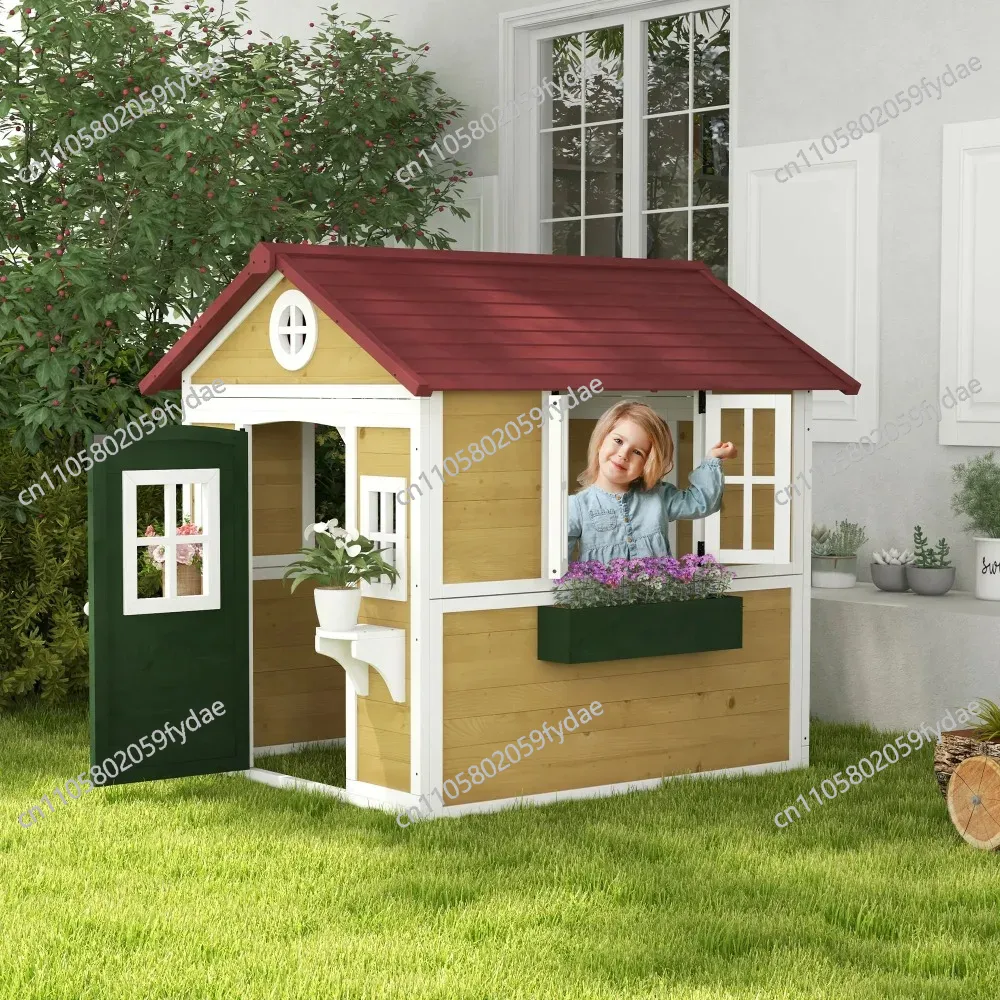 Buitenspeelhuis voor kinderen, - Kids Outdoor Playhouse recensie en prijs