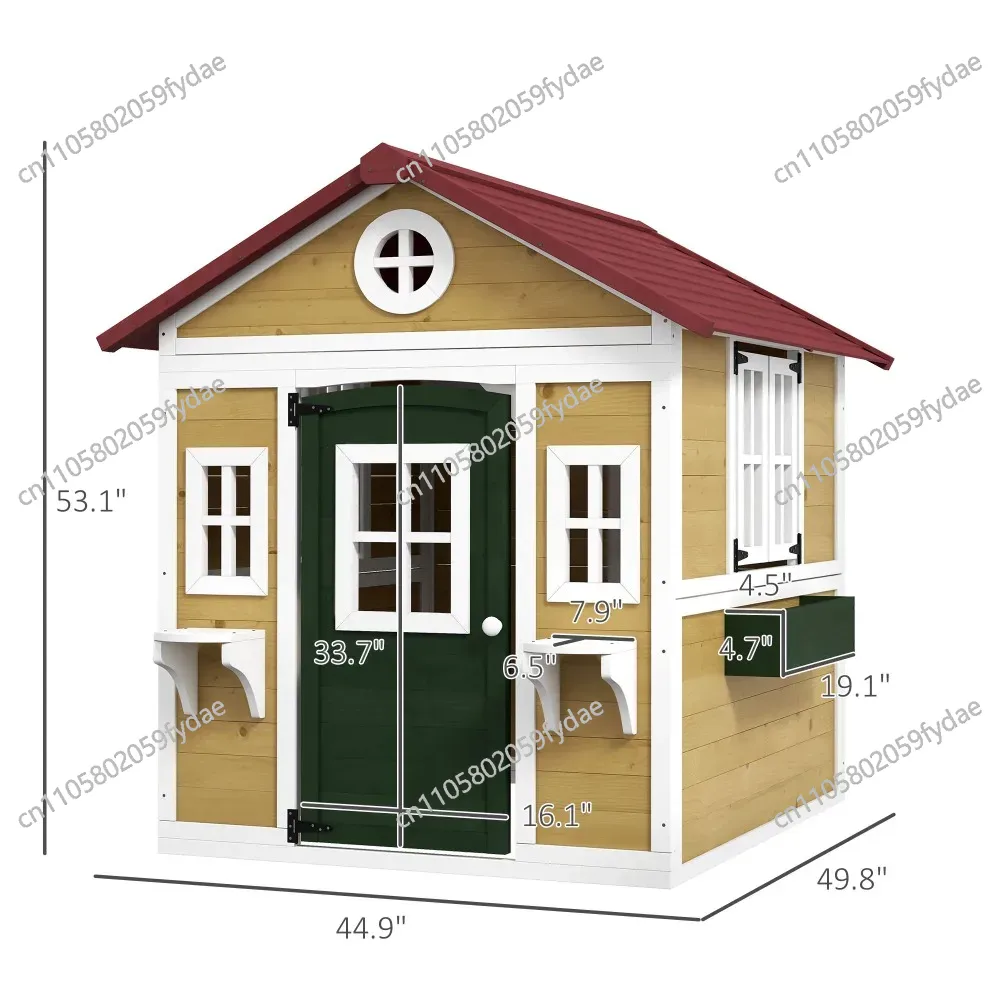 Buitenspeelhuis voor kinderen, - Kids Outdoor Playhouse recensie en prijs