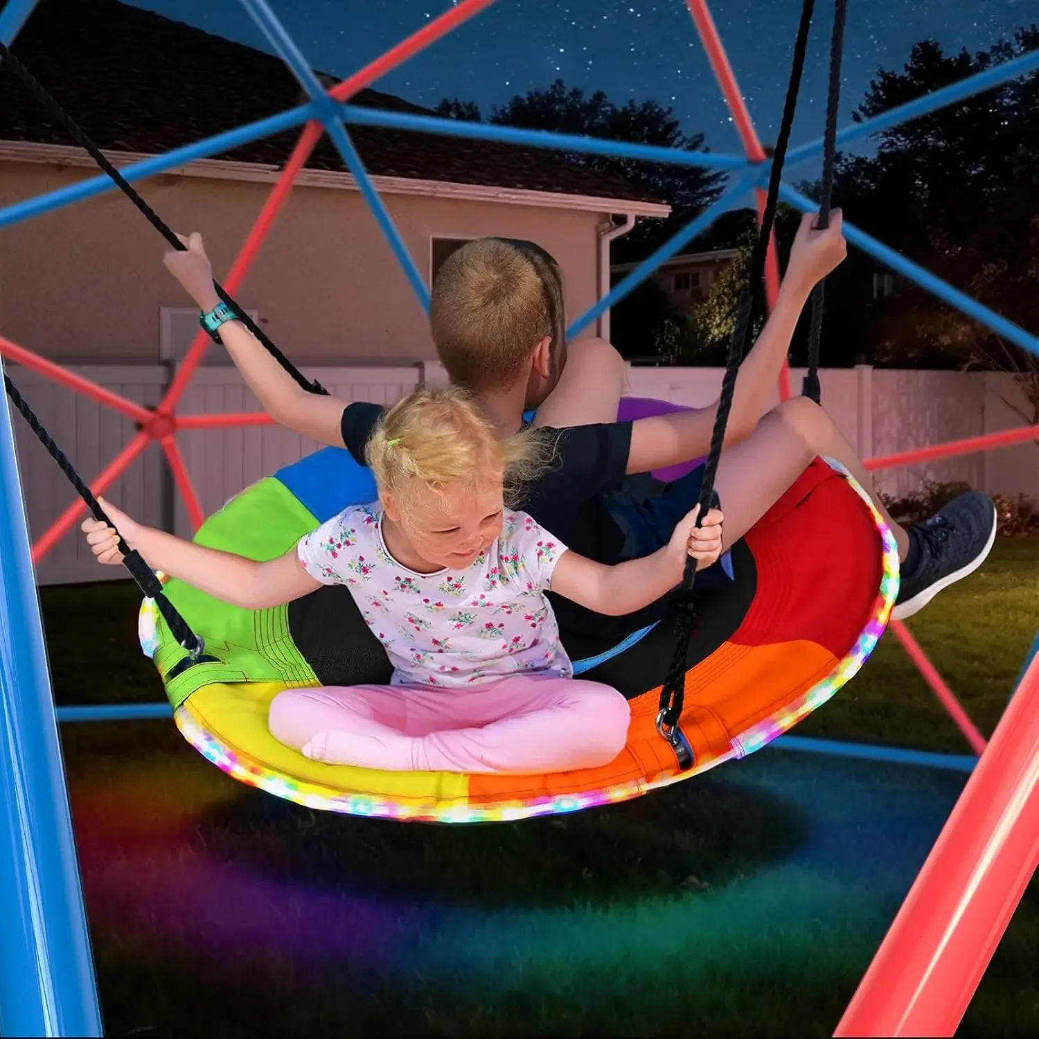 Hapfan Klimkooi Schommelset me - Kids Outdoor Jungle Gym recensie en prijs