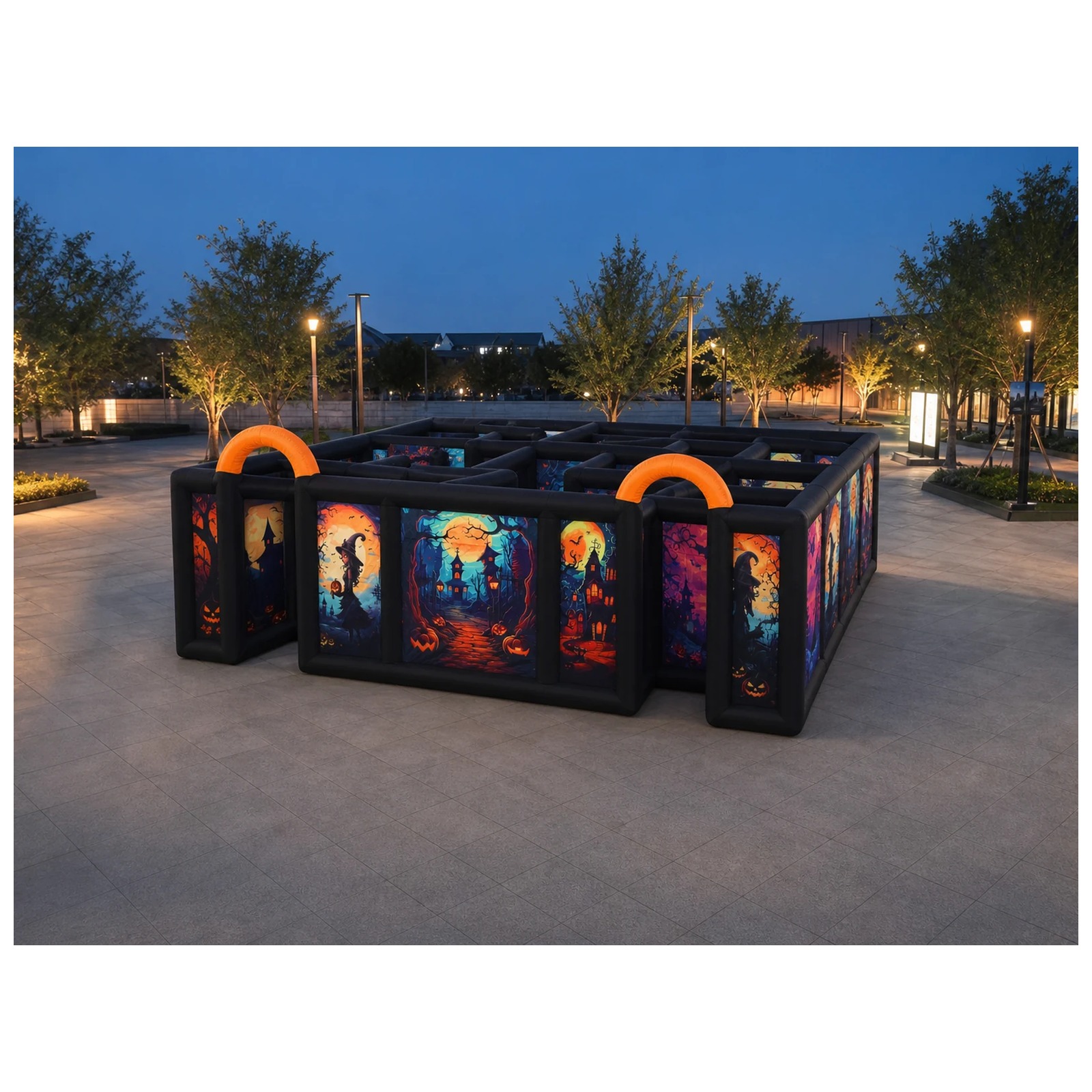 Grote Dubbele Oranje Boog Hall - Kids Outdoor Party Venue recensie en prijs
