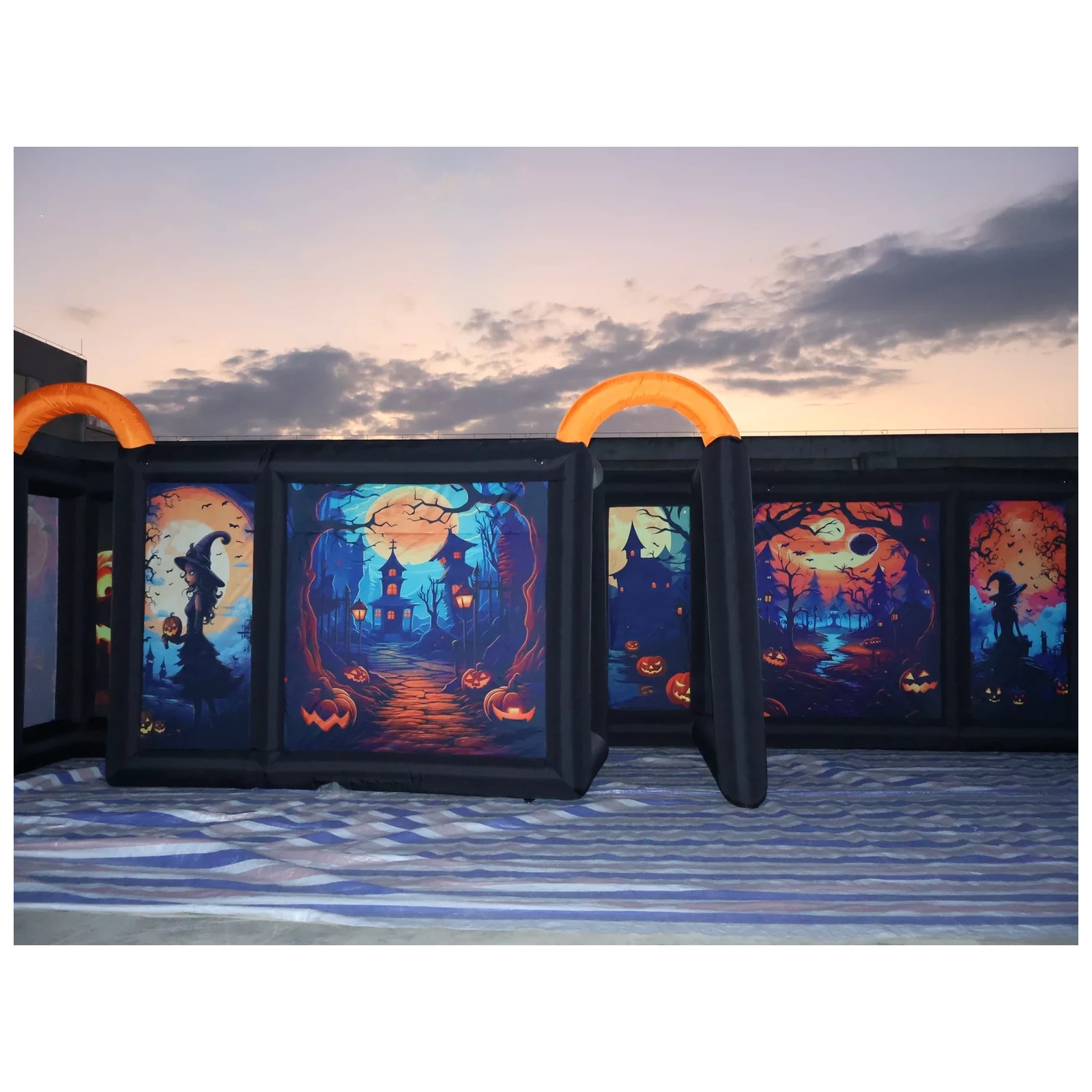 Grote Dubbele Oranje Boog Hall - Kids Outdoor Party Venue recensie en prijs