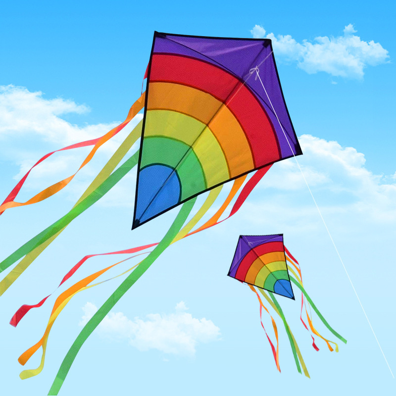 Enkellijns vlieger met lange s - Kite Easy Fly Kids recensie en prijs