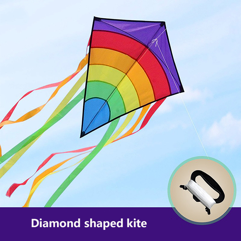Enkellijns vlieger met lange s - Kite Easy Fly Kids recensie en prijs