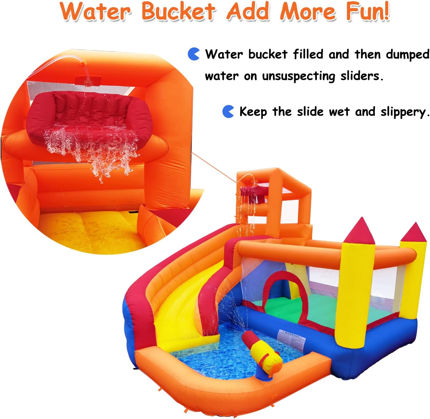 HuaKastro Opblaasbare Watergli - Kids Outdoor Playhouse recensie en prijs