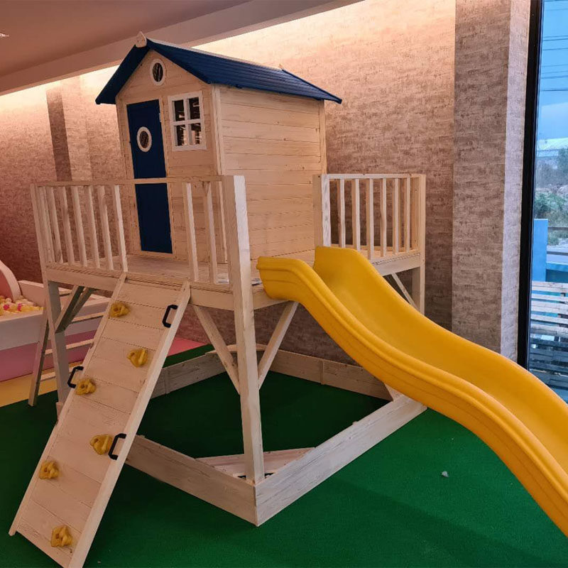 Groot speelhuis, kleuterschool - Kids Outdoor Playhouse recensie en prijs