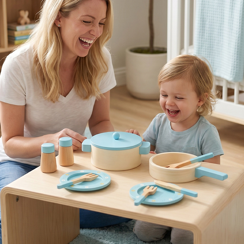 Houten keukenspeelset voor kin - Kids Outdoor Kitchen Set recensie en prijs