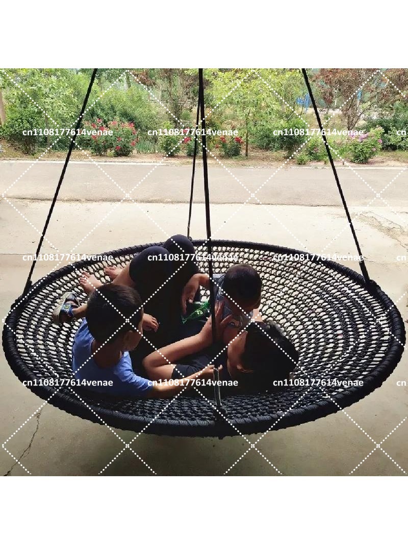 Ronde schijfschommel voor kind - Kids Outdoor Nest Swing recensie en prijs