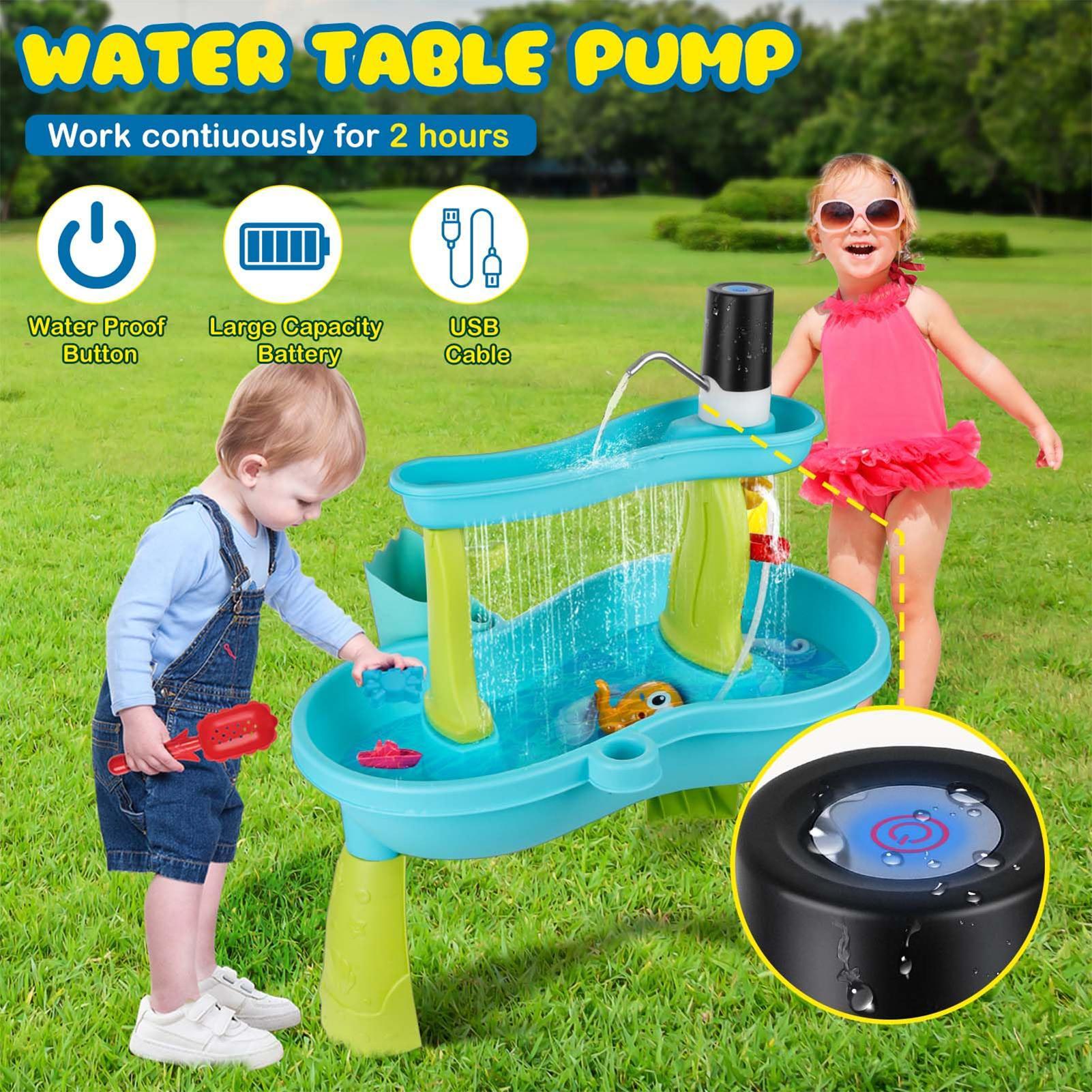 Kleine draadloze oplaadbare wa - Kids Outdoor Water Play Table recensie en prijs