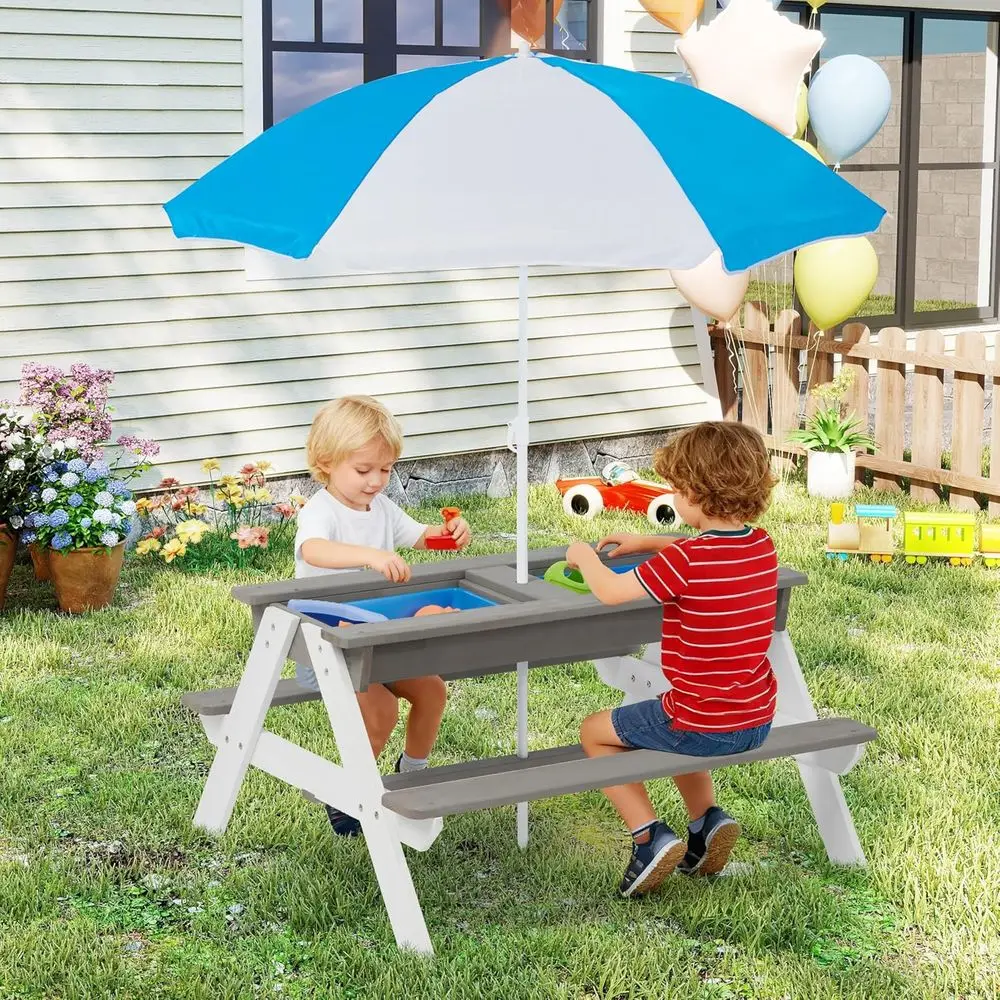 Ombouwbare 3-in-1 houten pickn - Kids Outdoor Water Play Table recensie en prijs