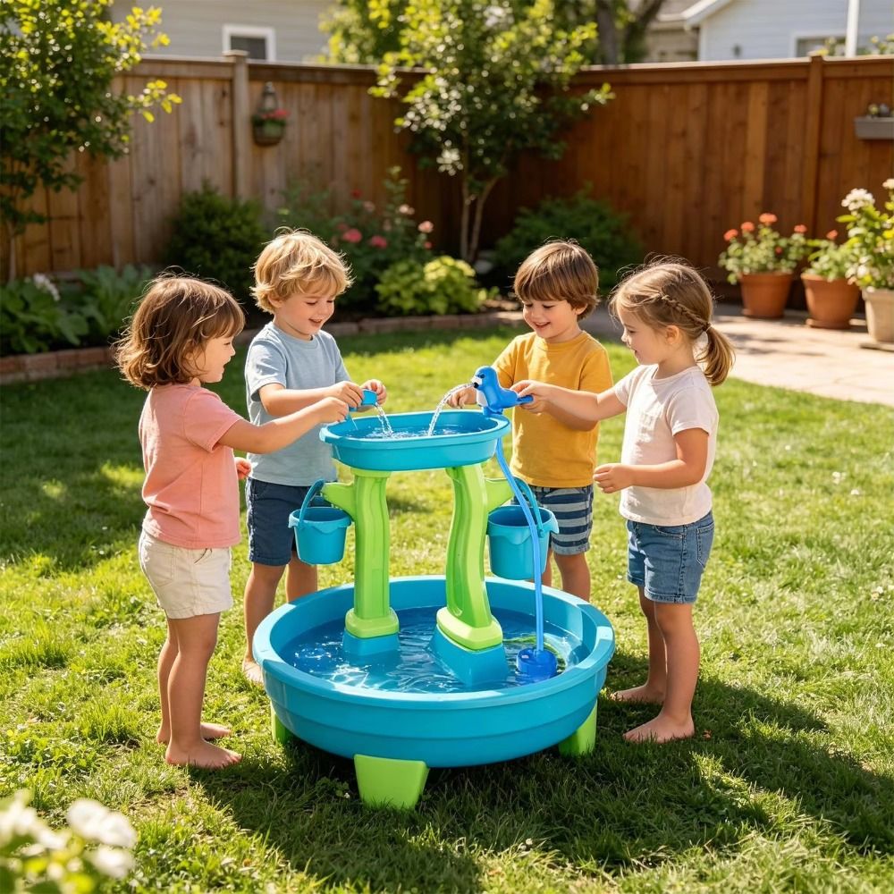 Draagbare waterpomp zonder boo - Kids Outdoor Water Play Table recensie en prijs
