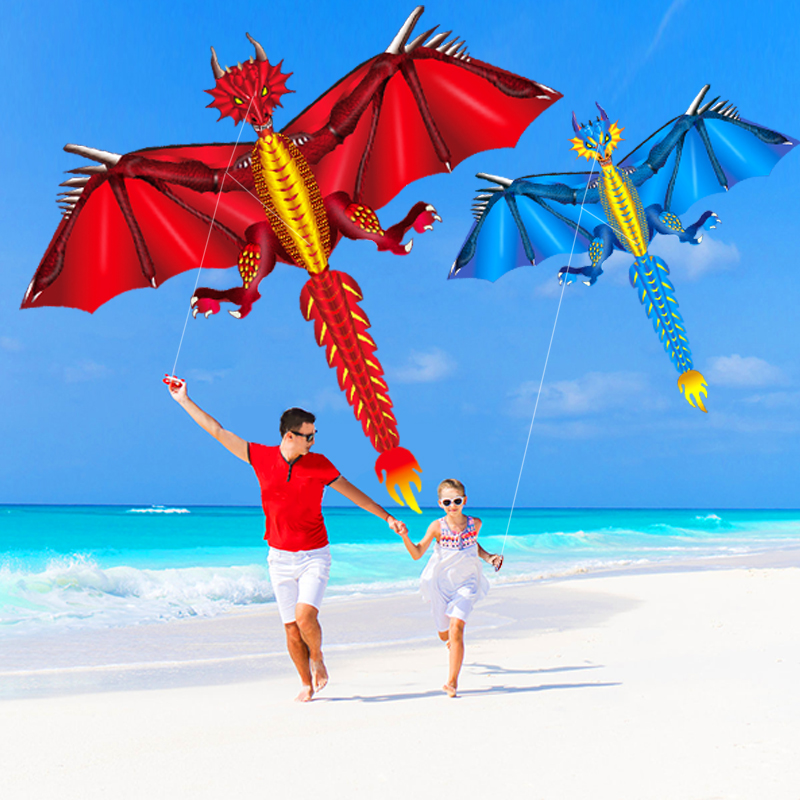 Nieuwe Ijs En Vurige Draak Vli - Kite Easy Fly Kids recensie en prijs