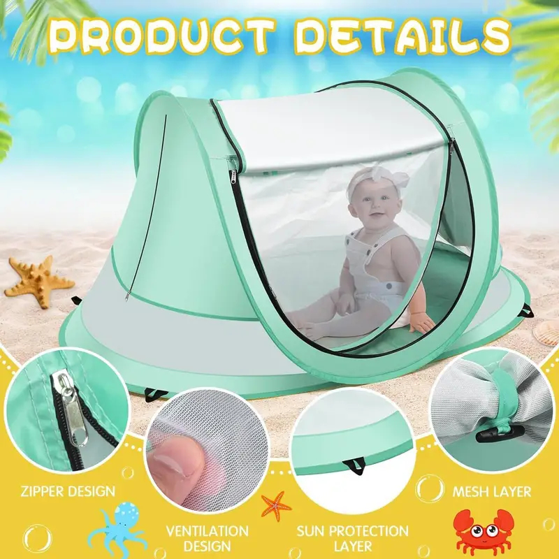 Strandtent voor peuters, buite - Kids Outdoor Tent recensie en prijs