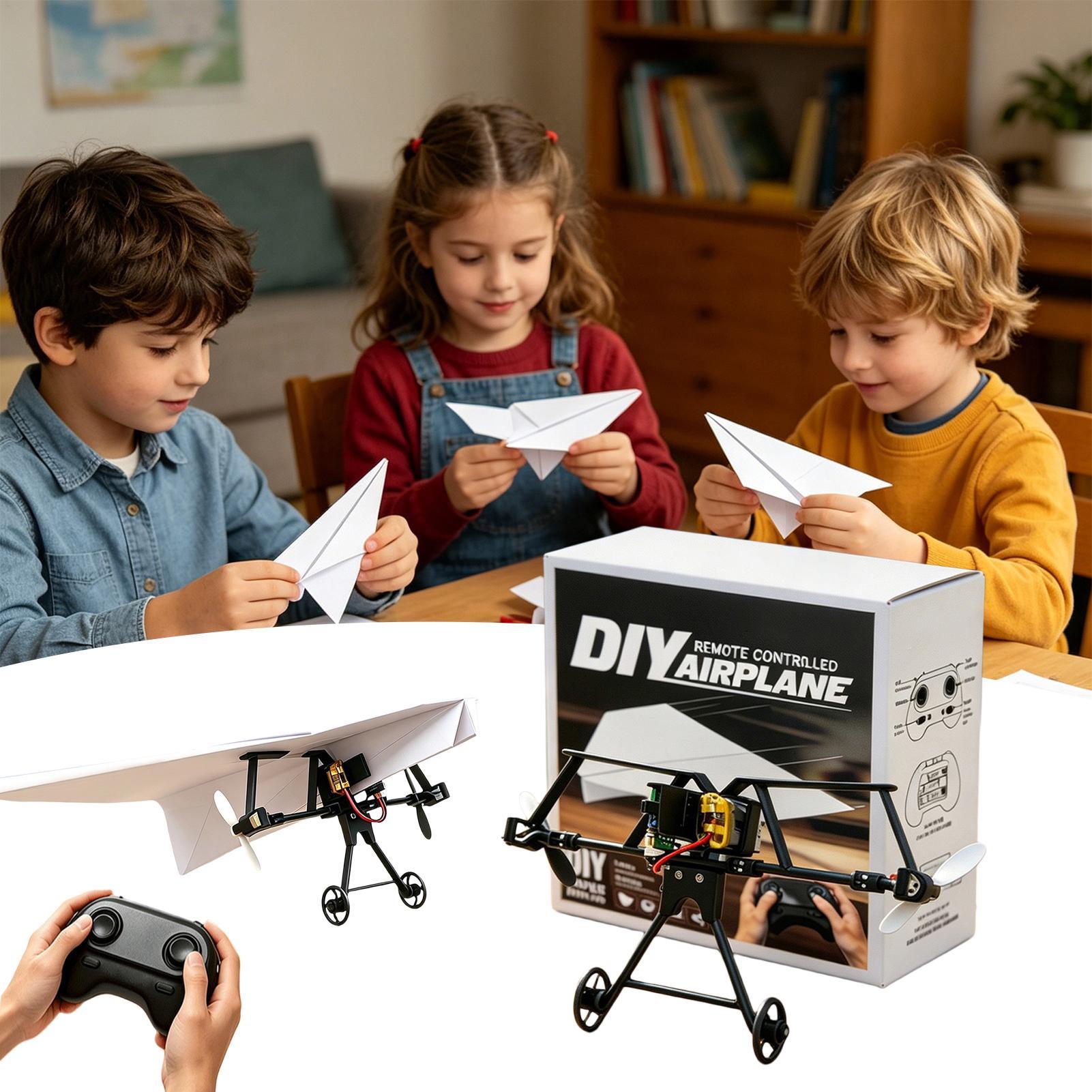 DIY RC Papieren Vliegtuig Kit  - Kids Outdoor Adventure recensie en prijs