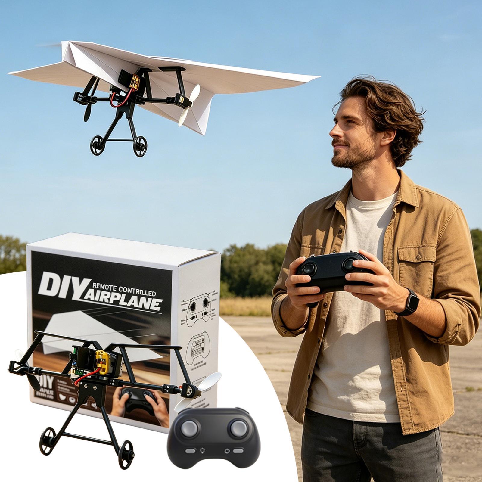DIY RC Papieren Vliegtuig Kit  - Kids Outdoor Adventure recensie en prijs