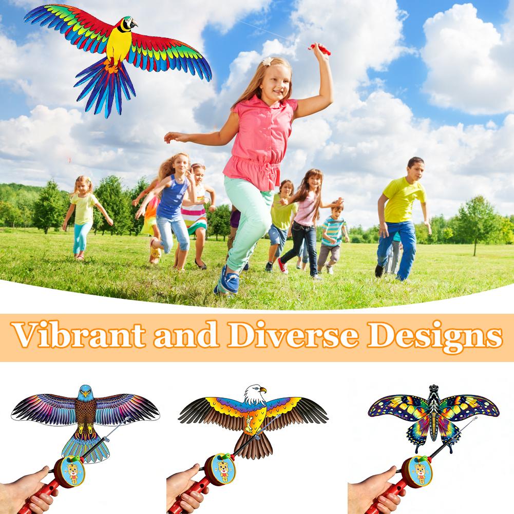 Mini vliegerhengel voor kinder - Kite Easy Fly Kids recensie en prijs