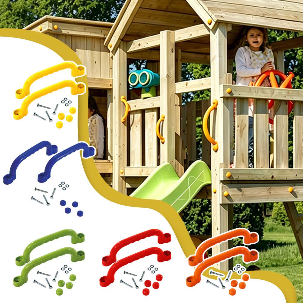 Speeltuinveiligheidshandgrepen - Kids Outdoor Playhouse recensie en prijs