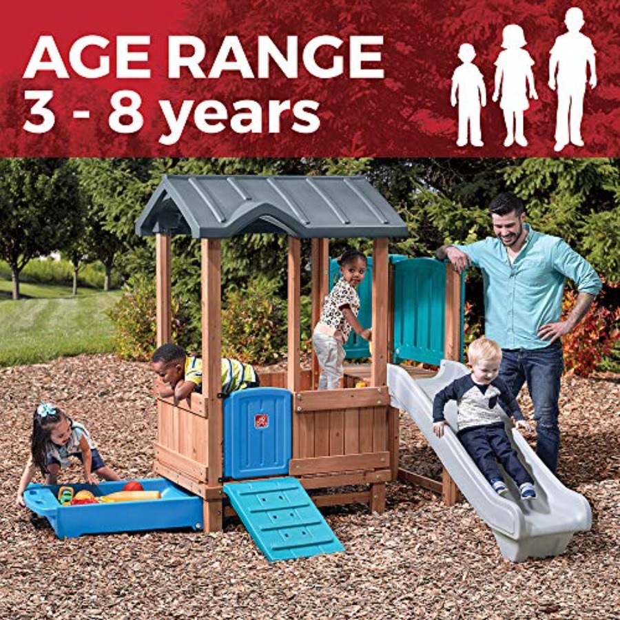 Woodland Adventure Speelhuis & - Kids Outdoor Playhouse recensie en prijs