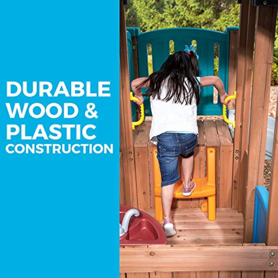 Woodland Adventure Speelhuis & - Kids Outdoor Playhouse recensie en prijs