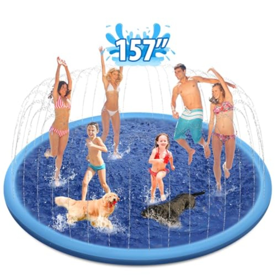 Buitenspuitmat voor kinderen e - Sprinkler Splash Pad recensie en prijs