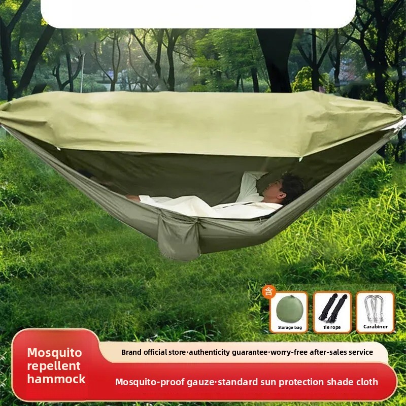 Mesh hangmat met muggennet, op - Kids Outdoor Hammock Swing recensie en prijs