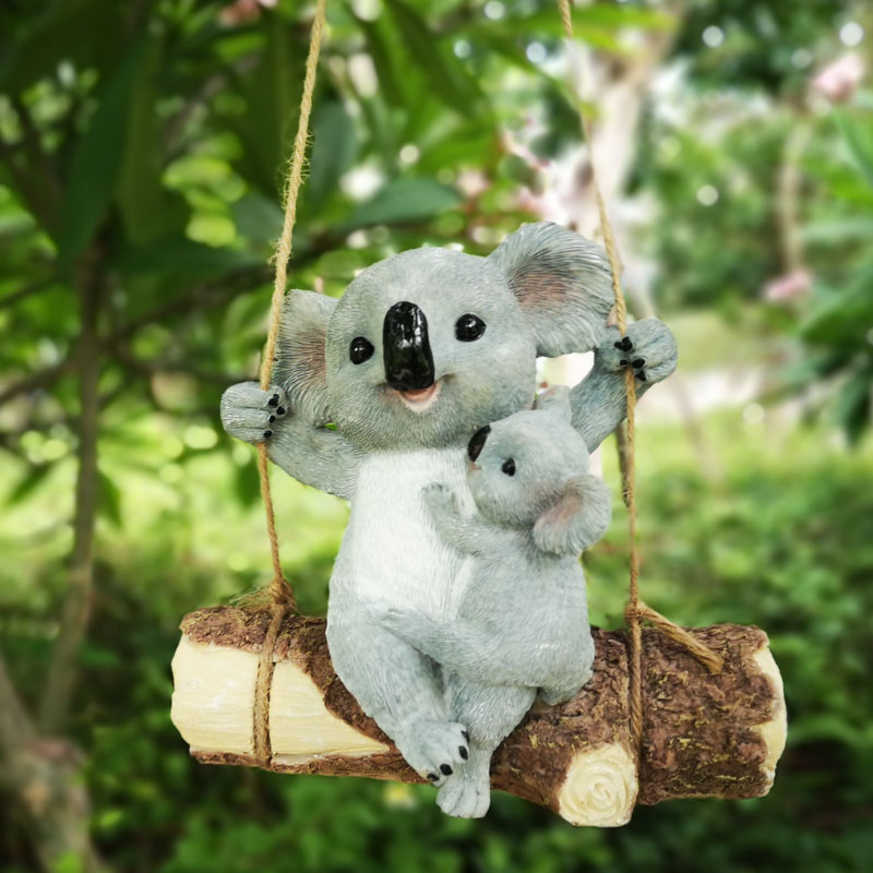 Moeder-kind eekhoorn hars hang - Kids Outdoor Swing Set recensie en prijs