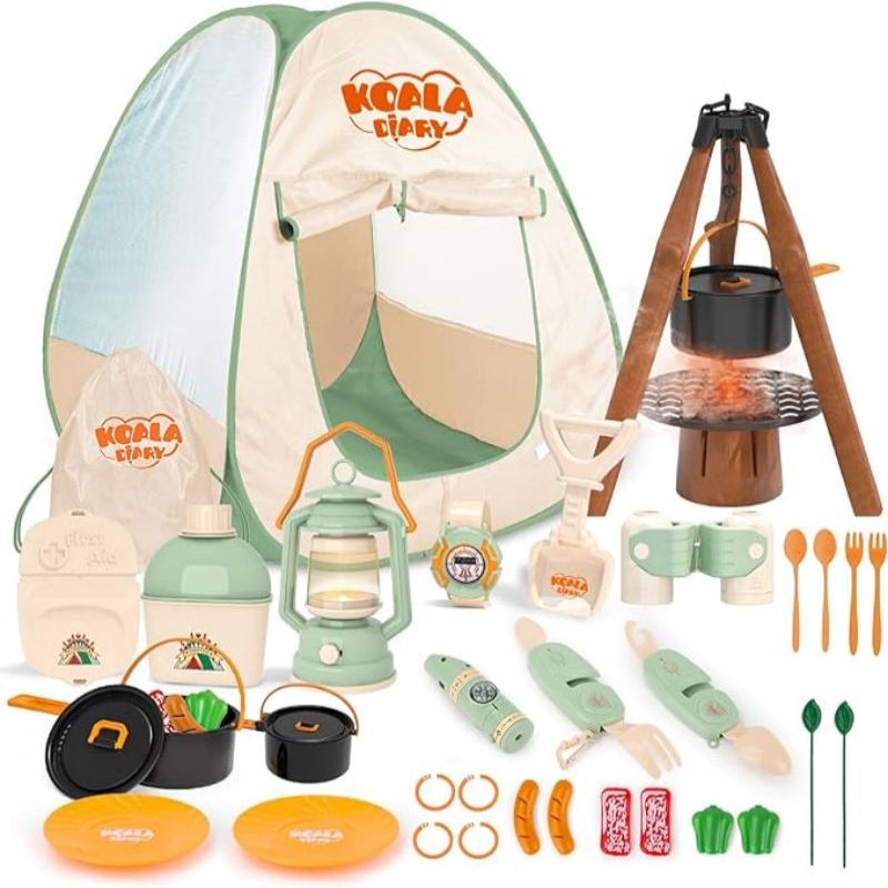 Campingset voor kinderen Peute - Kids Outdoor Tent recensie en prijs
