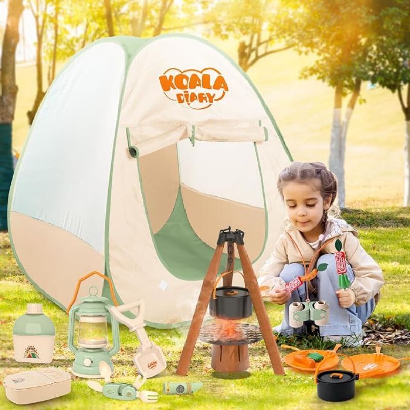 Campingset voor kinderen Peute - Kids Outdoor Tent recensie en prijs