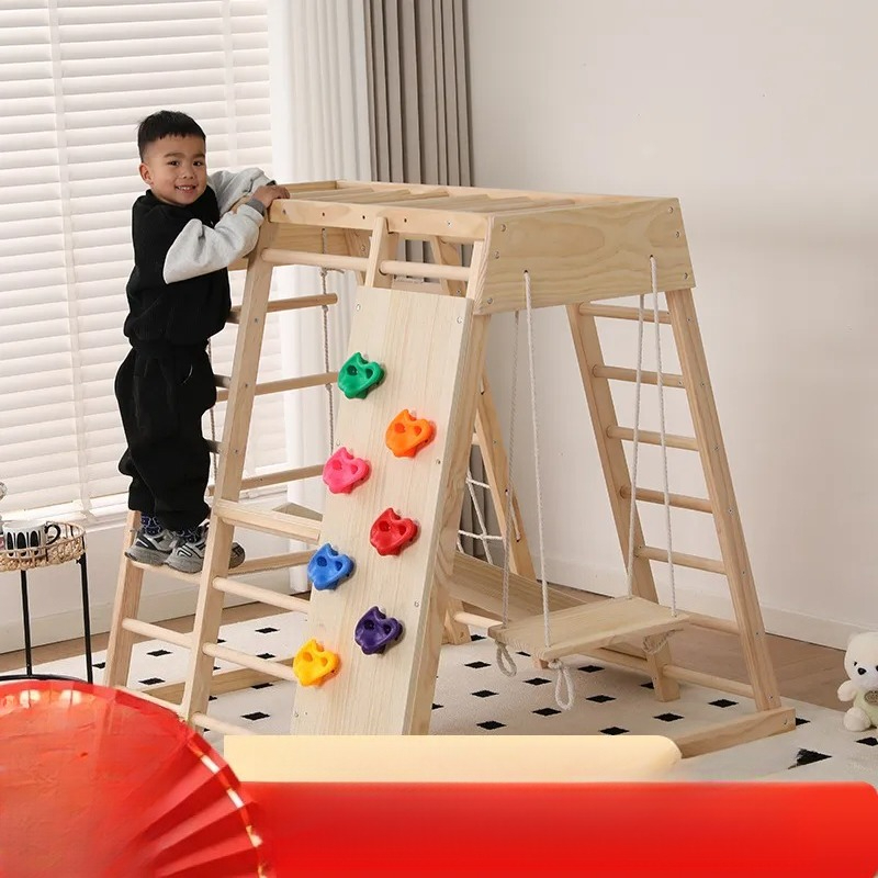 JMZ Houten Jungle Gym Glijbaan - Kids Outdoor Jungle Gym recensie en prijs