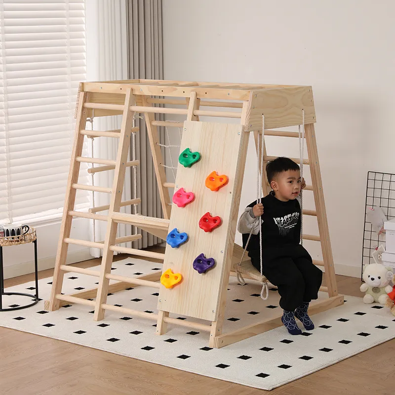 JMZ Houten Jungle Gym Glijbaan - Kids Outdoor Jungle Gym recensie en prijs