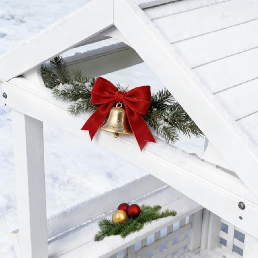Buitenhuisje van hout voor kin - Kids Outdoor Playhouse recensie en prijs